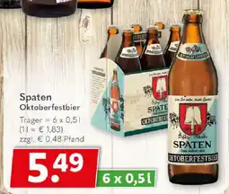 Getränkeland Spaten Oktoberfestbier Angebot