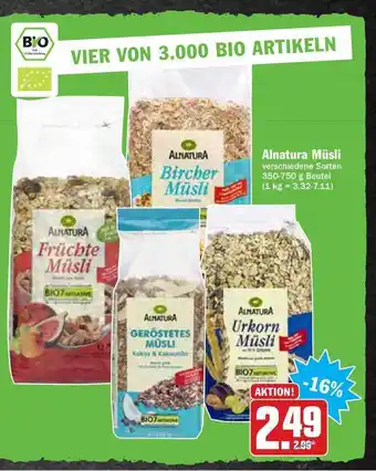 Hit Alnatura Müsli Angebot