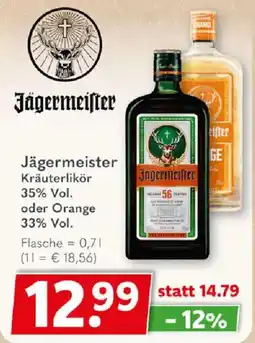 Getränkeland Jägermeister Kräuterlikör Angebot