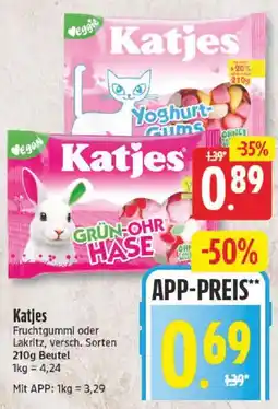 NP Discount Katjes GRÜN-OHR HASE Angebot