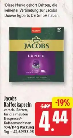 NP Discount Jacobs Kaffee kapseln Angebot