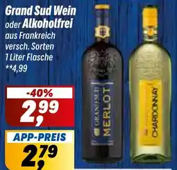 Simmel Grand Sud Wein oder Alkoholfrei Angebot