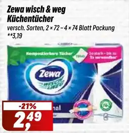Simmel Zewa wisch&weg Küchentücher Angebot
