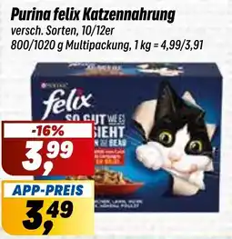 Simmel Purina felix Katzennahrung Angebot