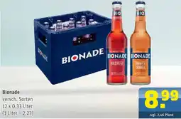 Getränke Arena Bionade Angebot