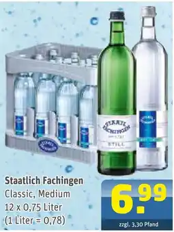 Getränke Arena Staatlich Fachingen Classic, Medium Angebot