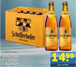 Getränke Arena Schöfferhofer Weizen Angebot