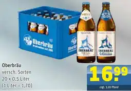 Getränke Arena Oberbräu Angebot