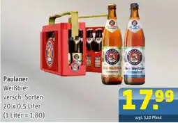 Getränke Arena Paulaner Weißbier Angebot