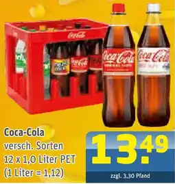 Getränke Arena Coca-Cola Angebot
