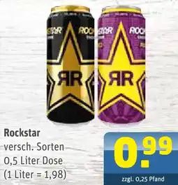 Getränke Arena Rockstar Angebot