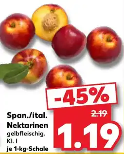 Kaufland Span./ital. Nektarinen Angebot