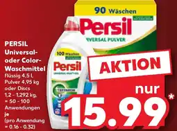 Kaufland Persil Universal-oder Color-Waschmittel Angebot
