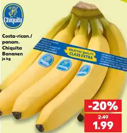 Kaufland Costa-rican./ panam. Chiquita Bananen Angebot