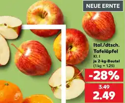 Kaufland Ital./dtsch. Tafeläpfel Angebot