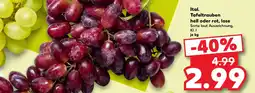 Kaufland Ital. Tafeltrauben hell oder rot, lose Angebot