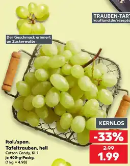 Kaufland Ital./span. Tafeltrauben, hell Angebot