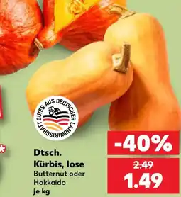 Kaufland Dtsch. Kürbis, lose Angebot