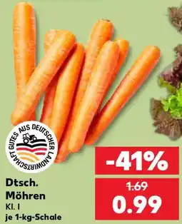 Kaufland Dtsch. Möhren Angebot
