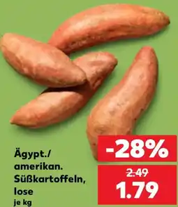 Kaufland Ägypt./amerikan. Süßkartoffeln, lose Angebot