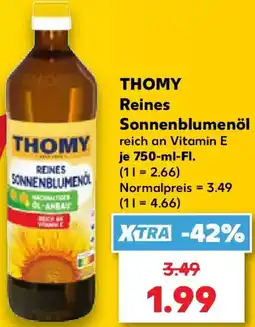 Kaufland THOMY Reines Sonnenblumenöl Angebot