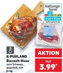 Kaufland K-PURLAND Bierzelt-Haxe Angebot
