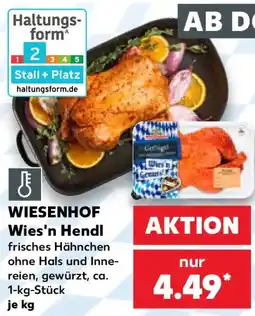 Kaufland WIESENHOF Wies'n Hendl Angebot