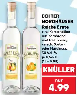Kaufland ECHTER NORDHÄUSER Reiche Ernte Angebot