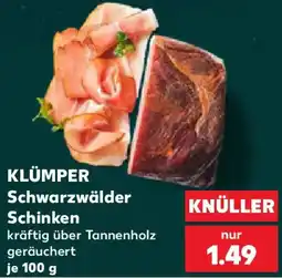 Kaufland KLÜMPER Schwarzwälder Schinken Angebot