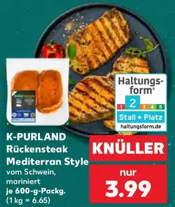 Kaufland K-PURLAND Rückensteak Mediterran Style Angebot