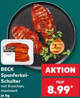 Kaufland BECK Spanferkel Schulter Angebot