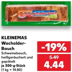 Kaufland KLEINEMAS Wacholder Bauch Angebot