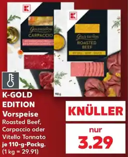 Kaufland K-GOLD EDITION Vorspeise Angebot