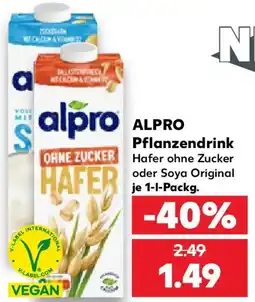 Kaufland ALPRO Pflanzendrink Angebot