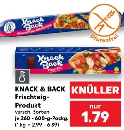Kaufland KNACK & BACK Frischteig Produkt Angebot