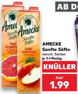 Kaufland AMECKE Sanfte Säfte Angebot