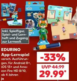 Kaufland EDURINO App-Lernspiel Angebot