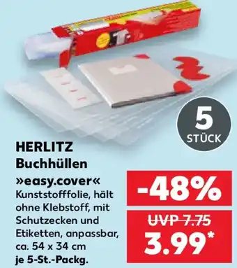 Kaufland HERLITZ Buchhüllen easy.cover Angebot