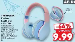 Kaufland TRENDGEEK Kinder-Kopfhörer TG-133 Angebot