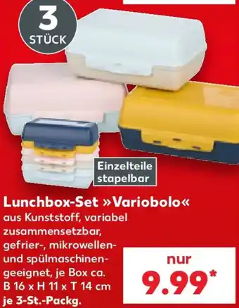 Kaufland Lunchbox-Set Variobolo Angebot
