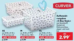 Kaufland CURVER Aufbewahrungsbox C-Box Style Angebot