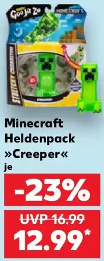 Kaufland Minecraft Heldenpack Creeper Angebot