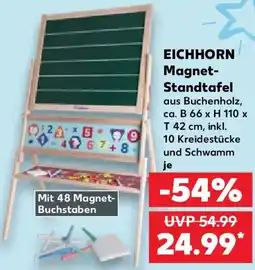 Kaufland EICHHORN Magnet Standtafel Angebot
