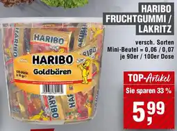 EDEKA Foodservice Haribo fruchtgummi / lakritz Angebot