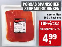 EDEKA Foodservice Porxas spanischer serrano-schinken Angebot