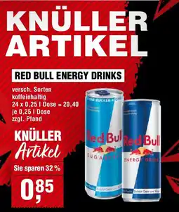 EDEKA Foodservice Red Bull Energy Drinks Angebot