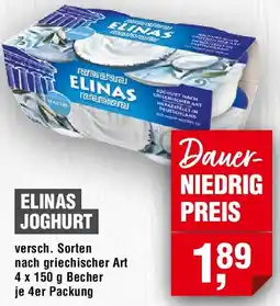 EDEKA Foodservice Elinas joghurt Angebot