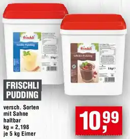 EDEKA Foodservice Frischli pudding Angebot