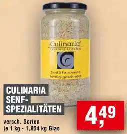 EDEKA Foodservice Culinaria Senf Spezialitäten Angebot