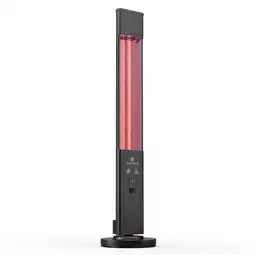 Netto Marken-Discount Heat Guru Plus 3000 In & Out Heizstrahler 3000W 3 Stufen Fernbedienung Schwarz 3000 Watt Angebot
